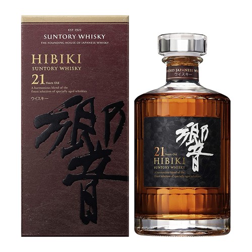 Hibiki 21 Year Old Suntory Whisky 70cl - Award-Winning